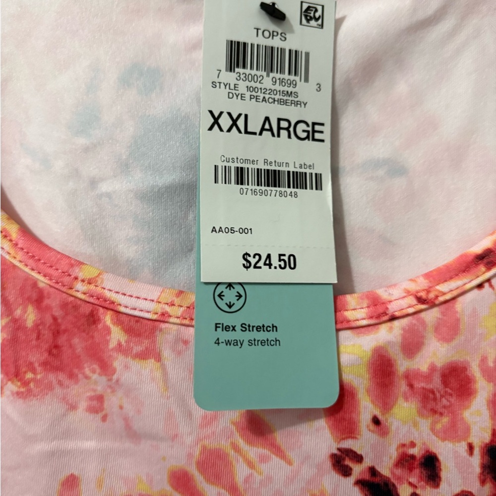 Crop NWT Performance Tank Top - Picture 3 of 3